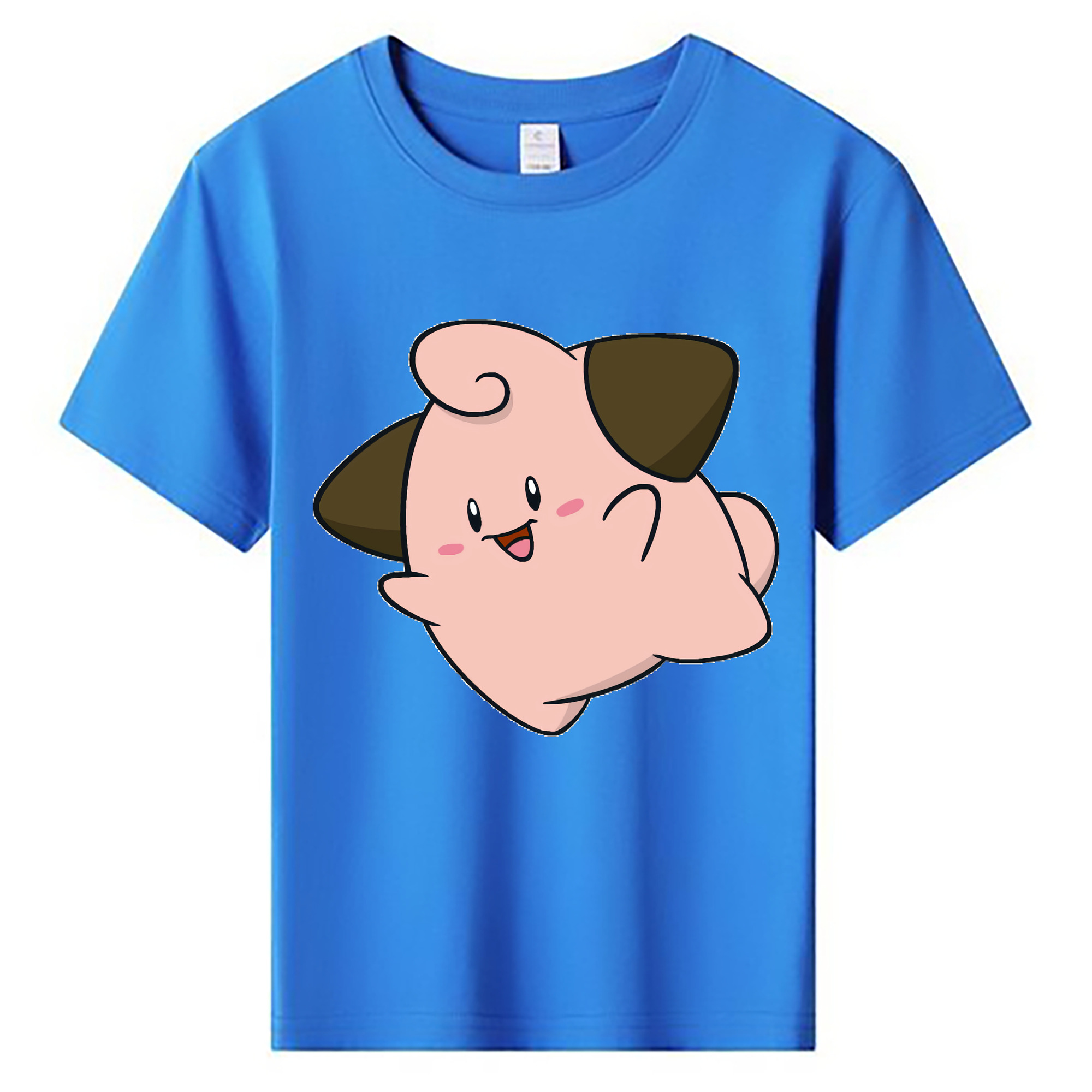 （画像用） ポケットモンスター Pokémon 綿100％キッズTシャツ（フロントプリント）